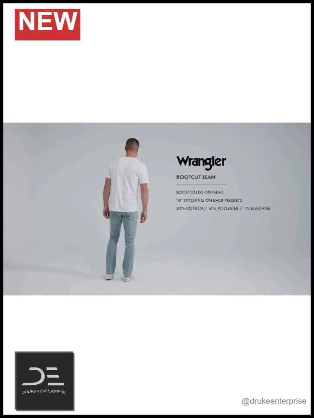 Slim Bootcut Stretch Denim Jean - Boot Friendly